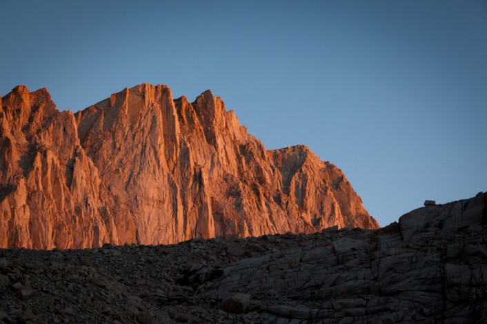 First Light on Whitney