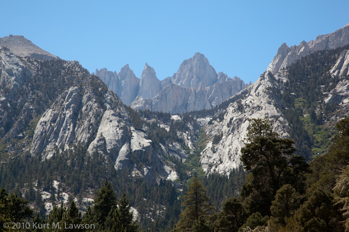 Mount Whitney from the portal road