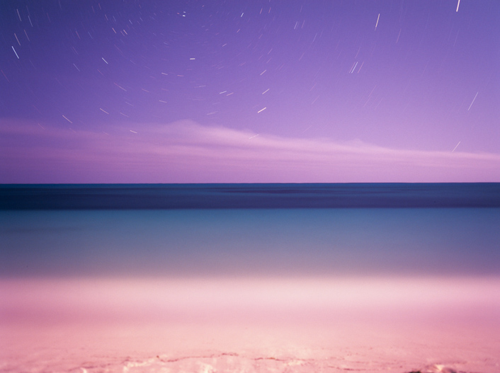 Star Trails over the Caribbean, Turks and Caicos Islands November 2006