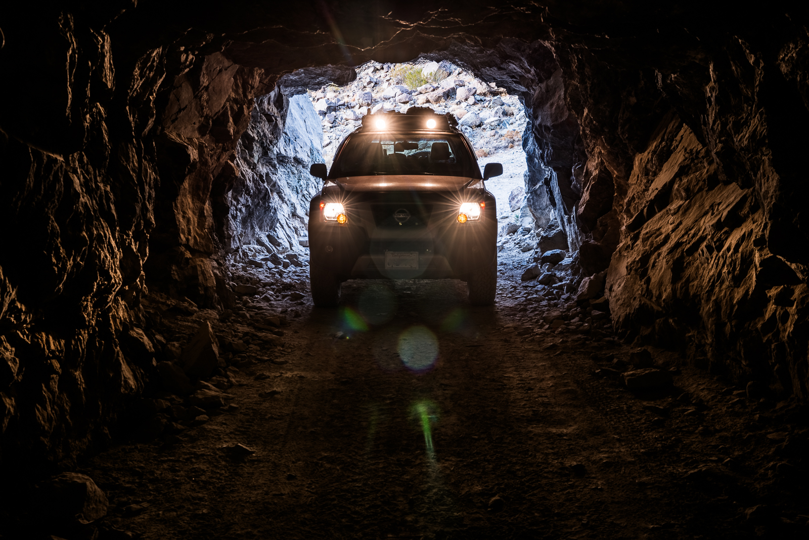 xterra inside a mine