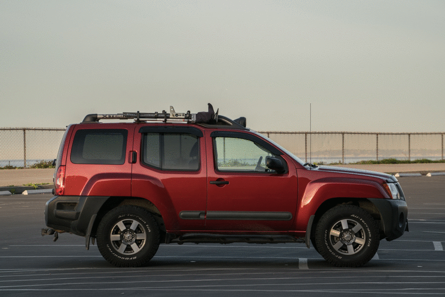 xterra suspension lift animation